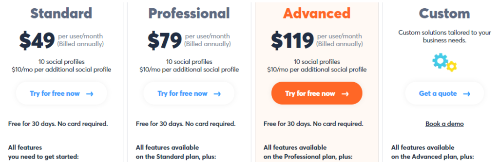 Agorapulse Pricing: Pricing