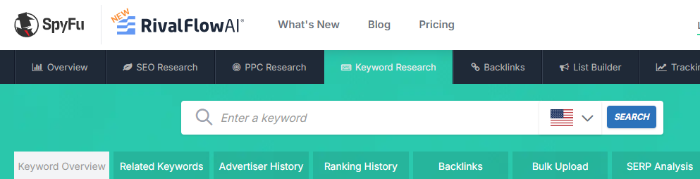 SpyFu vs Ahrefs: Spyfu keyword research