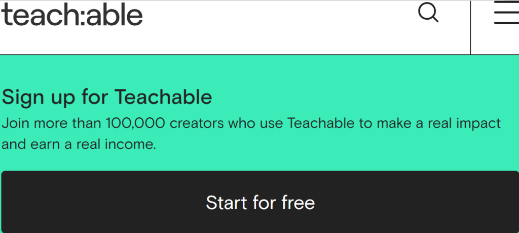 Teachable logo: Teachable's future and growth