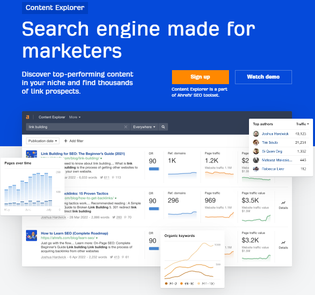 Ahrefs coupon: ahrefs content explorer