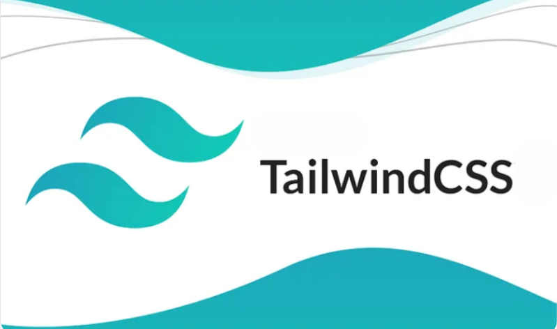 full page navigation tailwind codepen: Tailwind CSS logo