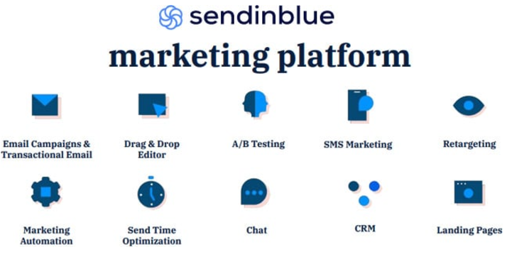  sites like GetResponse: Sendinblue marketing platform