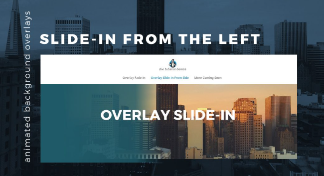 HubSpot overlays examples: Slide-in-overlays