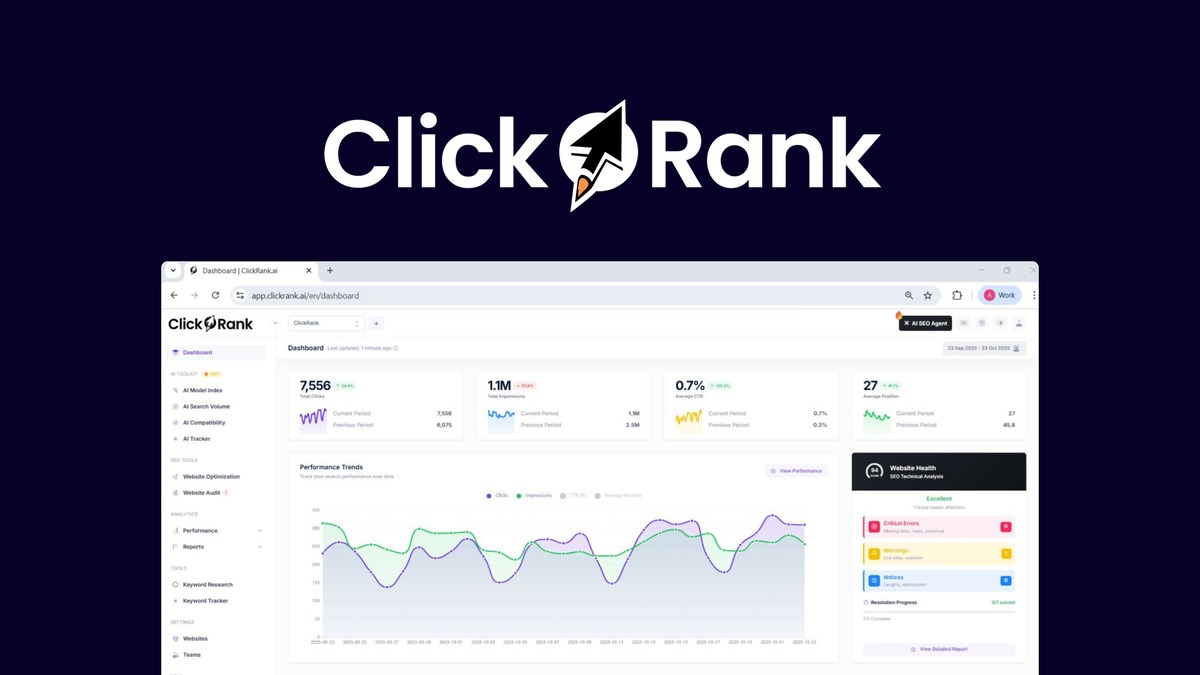 ClickRank vs Ahrefs